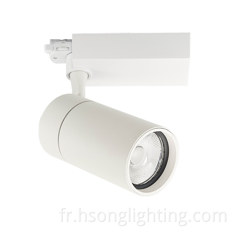Design moderne LED COB Assexes industriels Systèmes d'éclairage de piste lourds 35W pour l'éclairage intérieur